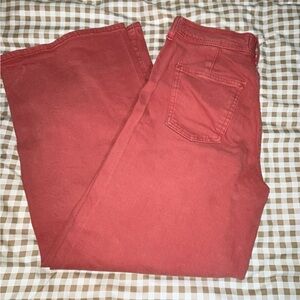 Target Women's Straight Leg Jeans - Red